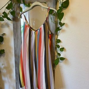 Striped summer dress